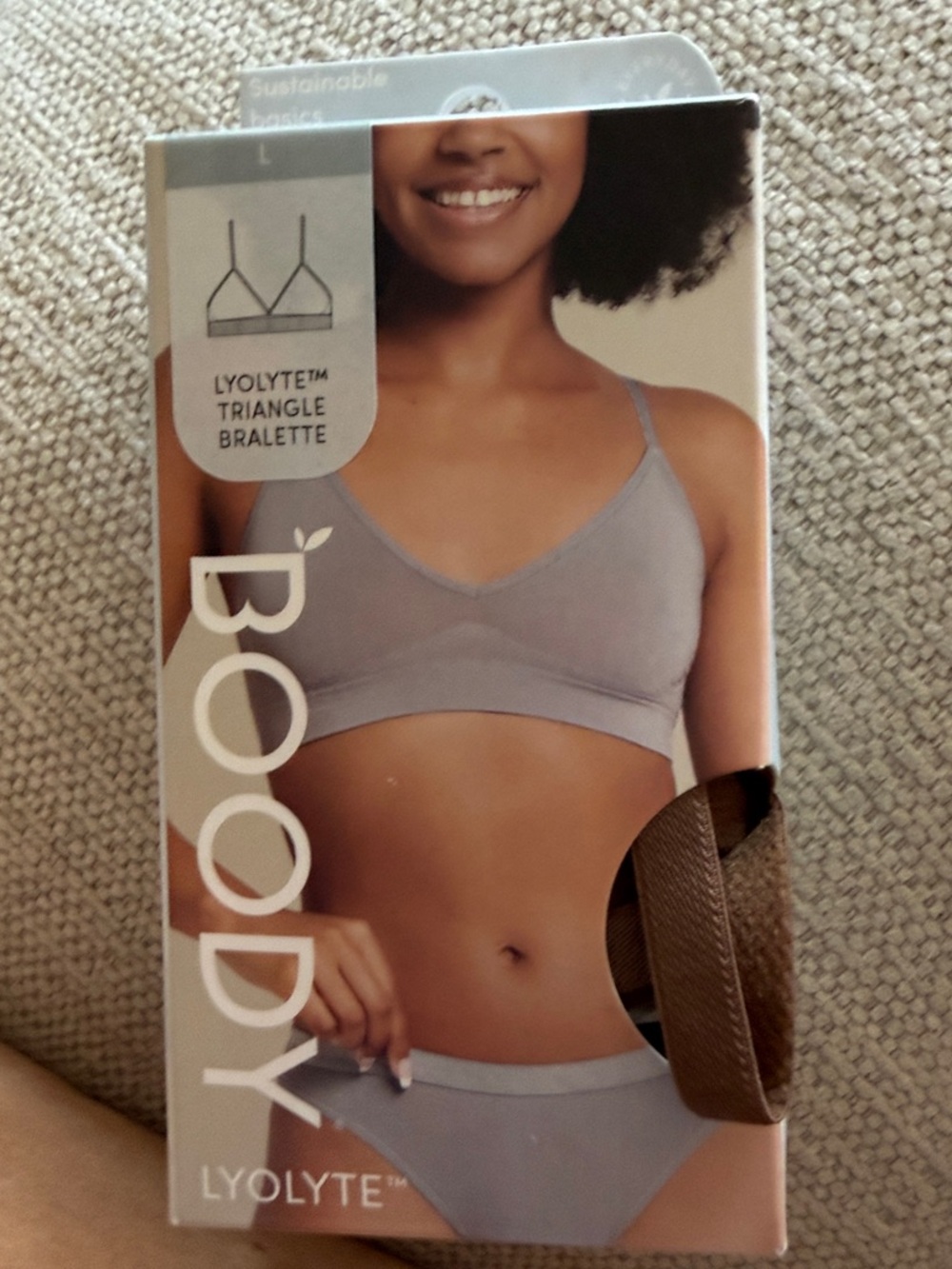 BOODY Triangle Bralette in Nude 6